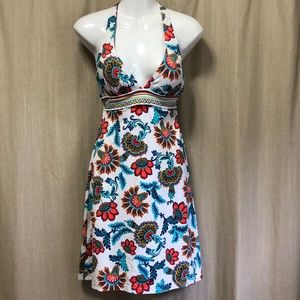 Tommy Bahama Halter Dress SZ XS Built In Cups